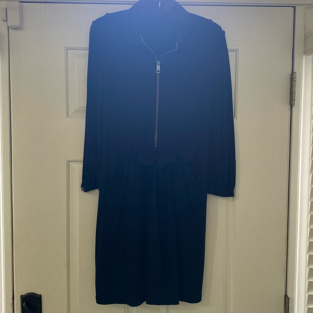 BEAUTIFUL Burberry Brit collar tie dress.